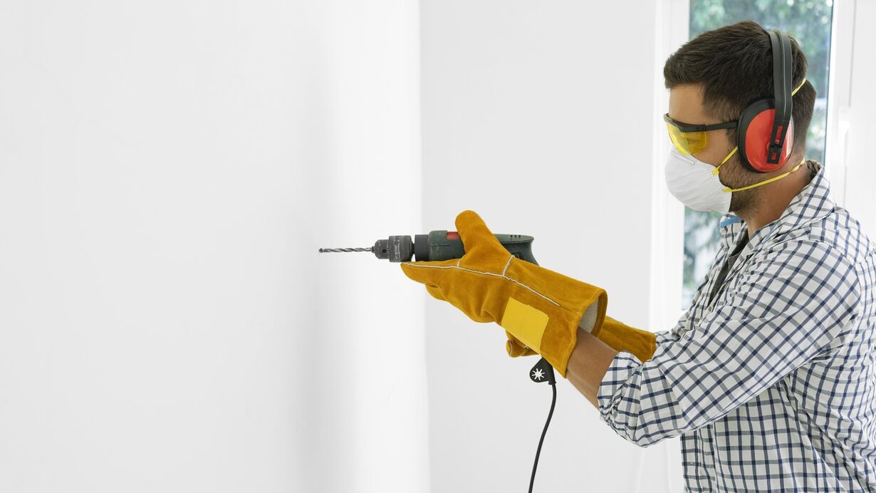 Wall repair service